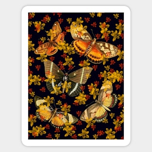 Autumn Butterflies Sticker